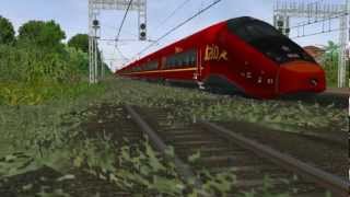 AGV NTV ITALO TRAIN SIMULATOR [upl. by Guilbert]