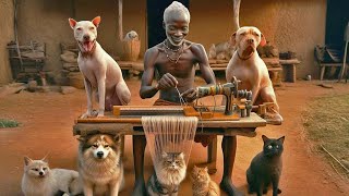 😱The Man Was STEALING ANIMALS And Sewing Clothes From Their WOOL africantale africanfolktales [upl. by Leachim]