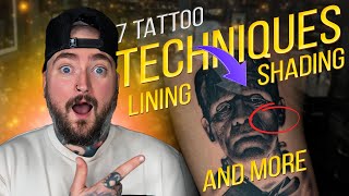 ALL TATTOO TECHNIQUES in ONE VIDEO [upl. by Haikezeh884]