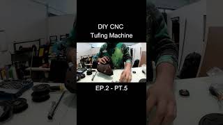 Tufting rug cnc ep2 PT5  telaio macchina [upl. by Cornish]