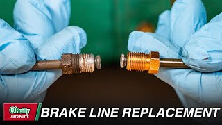 How To Replace Brake Hose and Line Cutting Flaring and Bending [upl. by Brooke]