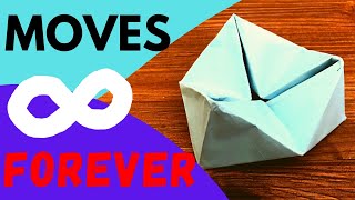 How To Make A Paper Moving Flexagon Easy Origami [upl. by Soloma]