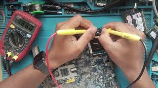 LenovoY410 Battery Not Charging ll LA675AP ll [upl. by Anahcra]