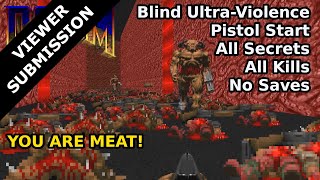 Doom  YOU ARE MEAT Blind UltraViolence 100 [upl. by Rattan]