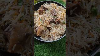 Biryani Recipe  Hyderabadi Biryani Recipe muttonkheema muttonchops hyderabadbiryani shorts [upl. by Kamilah127]