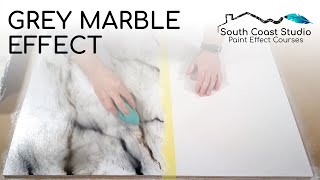 Marble Effect Painting Technique [upl. by Nomi17]