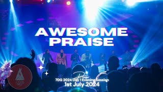 Awesome Praise  Praise extravaganza with COZA City Music  COZA7DG2024 01072024 [upl. by Ida]