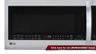 Review of LG LMVM2033ST 30 Feet 2 Cubic Feet Over The Range Microwave [upl. by Muriel]