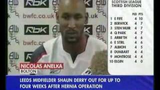 Anelka signing for Bolton from SSN [upl. by Seuqirdor815]