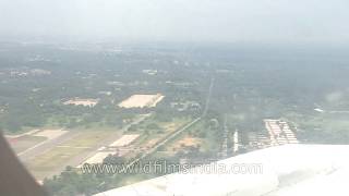 Takeoff from Delhi and flying over to Vellore [upl. by Noraed]