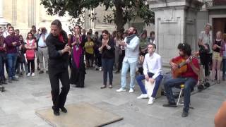 Flamenco dance 8 in Granada 2015 [upl. by Arolf616]