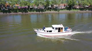 Drone beelden boot van mijn ouders Limosa [upl. by Huba953]