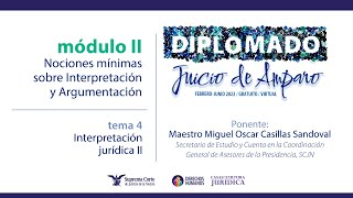 Jueves 24 de febrero de 2022 Diplomado quotJuicio de Amparoquot edición 2022 Módulo II [upl. by Iras]