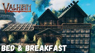 I Built A Huge House On Top Of A Hill In Valheim  TimeLapse [upl. by Nairolf]