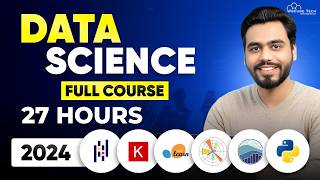 Data Science FULL Course for Beginners in 27 HOURS  2024 Edition [upl. by Ellezig785]