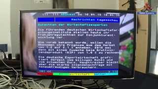 Teletext running on Android TV [upl. by Eiznil135]