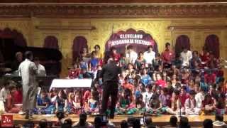 Musiguru Carnatic Symphony at Cleveland Thyagaraja Festival 2013 [upl. by Lyrehc]