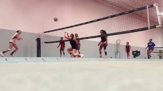 Volleyball Offense Strategies For The Various Sets That Setters Run Hitting Lines  The Quick [upl. by Nettie]