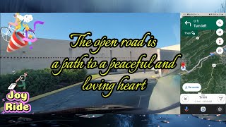 Lynchburg Virginia to Christiansburg Virginia  The open road is a path to peace and selfacceptance [upl. by Anirdua]