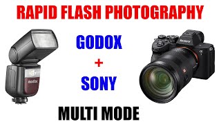 Continuous Shooting Flash for Sony Alpha Cameras w Godox Speedlight  V860 III Multi Tutorial [upl. by Alra]