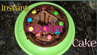 Instant chocolate cooker cake [upl. by Geoff]