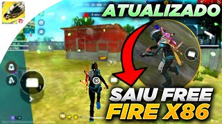 SAIU 👑 APK X86 LITE FREE FIRE PEGANDO RANQUEADA E SEM BUGS  APK LITE FREE FIRE ATUALIZADO [upl. by Nautna]