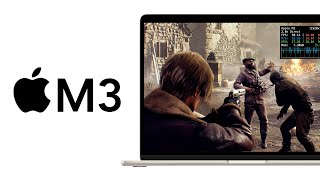 15quot MacBook Air M3 24GB RAM Testing 15 games [upl. by Lanaj956]