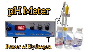 pH Meter। Lab Instruments। Power of Hydrogen। PH Meter Operation [upl. by Letnuhs813]