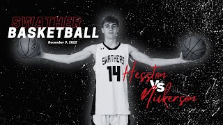 VARSITY BOYS BASKETBALL Hesston vs Nickerson  December 9 2022 [upl. by Grissom]