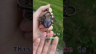 Vintage Handmade Jewelry Necklace steampunk fantasy fairy [upl. by Nancey]