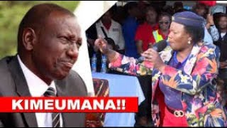 Watch how Gachagua troops stormed DCI at Nyeri where Sen Thangu was summoned [upl. by Jezabella110]