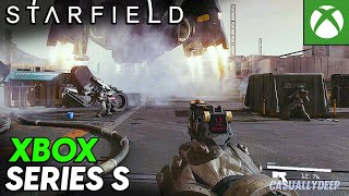 Starfield Xbox Series S Gameplay [upl. by Hirschfeld884]