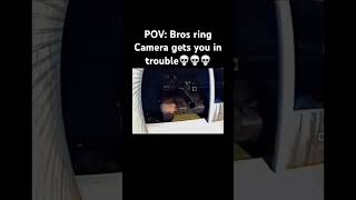 Bros ring camera funny comedymemes funnymemes comedymemez funnypictures geometrydash shorts￼ [upl. by Rubio288]