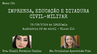 IMPRENSA EDUCAÇÃO E DITADURA CIVILMILITAR [upl. by Avon918]