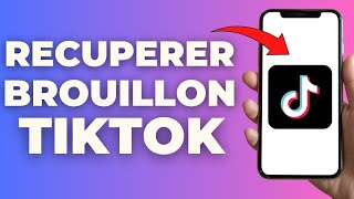 Comment Recuperer Les Brouillon Tiktok  FACILE [upl. by Akcimat937]