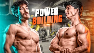 Une Séance Powerbuilding de ZINZIN Avec Ce Go Muscu [upl. by Ahsilav]