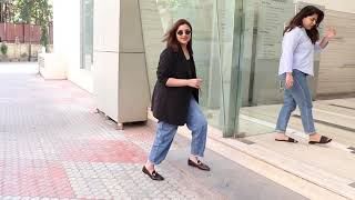 PARINEETI CHOPRA SPOTTED IN ANDHERI FOR DUBBING  parineetichopra vrialvedio trending video [upl. by Sydney]