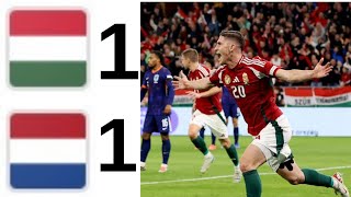 Macaristan vs Hollanda Maçı Uluslararası Maçlar efootball2024 hungry netherlands [upl. by Eceinaj]