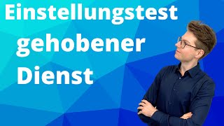 Einstellungstest gehobener Dienst Vorbereitung 2023  online lernen mit Plakos [upl. by Lrigybab]