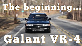 1992 Mitsubishi Galant VR4 Regular Car Reviews [upl. by Beare]