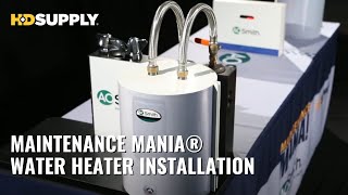 AO Smith® Water Heater Installation  Maintenance Mania® [upl. by Laveen]