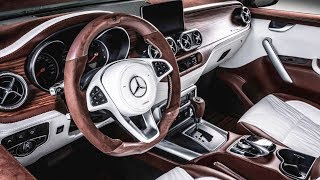 2019 Mercedes Xclass interior by Carlex Design  real MercedesBenz [upl. by Manvil]