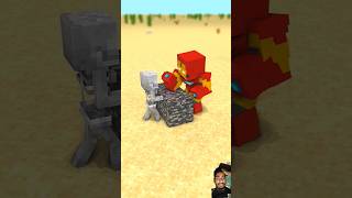 Zombie Becomes Buff Herobrine In Iron Man Challenge ⌚⚡ Transform Watch [upl. by Aserat]