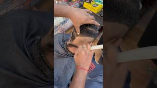 Vshape hair cut highfade hairstyle trending barbershop short fyp [upl. by Annovy]