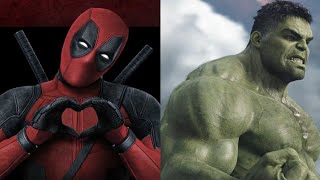 Deadpool Ucm vs Hulk Ucm Ryan Reynolds vs Mark Ruffalo [upl. by Giff]