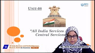 All India Services and Central services [upl. by Grand]