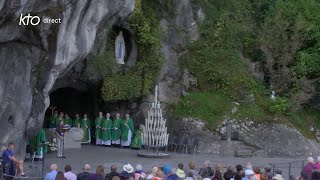 Messe de 10h à Lourdes du 11 septembre 2024 [upl. by Alodi57]