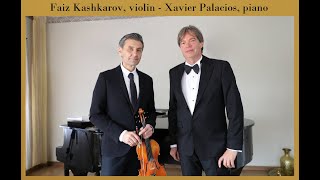 Faiz Kashkarov and Xavier Palacios play Brahms FAE Scherzo excerpts Contemporary Painting Imagery [upl. by Isnan]