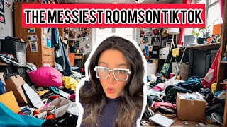 the messiest rooms on tiktok tiktok shorts viral [upl. by Iggem109]