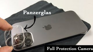 iPhone 13 Kamera Panzerglas anbringen [upl. by Nnywg]